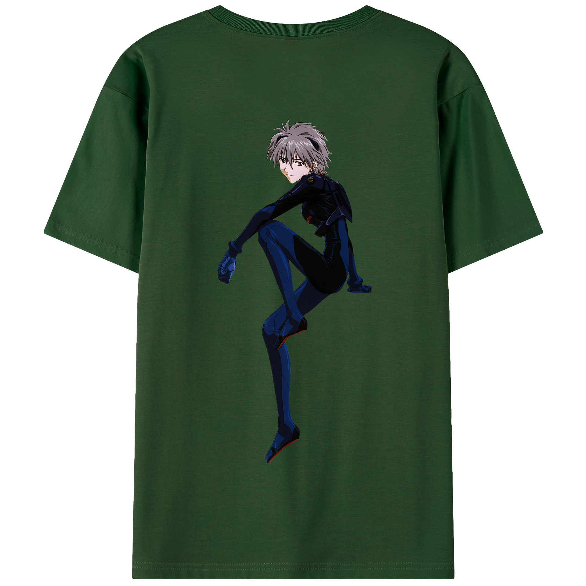 （画像用） EVA 新世紀エヴァンゲリオン 綿100％半袖Tシャツ（背面プリント）